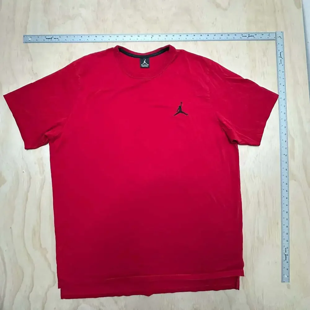 Jordan Jumpman Embroidered Logo T-Shirt Red 3XL